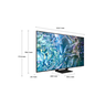 Samsung 55 inches QLED 4K Smart TV,Black, QA55Q60DAUXZN