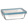 Anchor Hocking Rectangle Glass Container with TrueLock Locking Lid, 1.4L, 13967