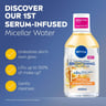 Nivea Micellar Water Brightening With 5% Serum 400 ml + Cotton Pads