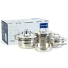 Korkmaz Stainless Steel Cookware Set, 7 pcs(Including Lids), Astra 2 A2054