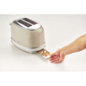 Ariete 2 Slice Bread Toaster, 810 W, Beige, TP 0155