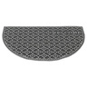 Cortigiani Taffy Door Mat 45 x 70cm Comb Silver