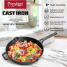 Prestige Pre-Seasoned Cast Iron Fry Pan 24 Cm PR48898