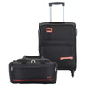 VIP Domina 4 Wheel Soft Trolley 55cm Black + Duffle Bag