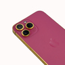 Caviar Luxury 24K Gold Frame Customized iPhone 14 Pro 256 GB Pink