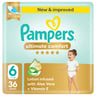 Pampers Ultimate Comfort Taped Diapers, Size 6, 13+kg, Mega Pack, 36 pcs