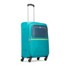 VIP Evolve Plus 4 Wheel Soft Trolley 79cm Teal Blue