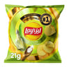 Lay's Salt & Vinegar Flavored Chips 14 x 21 g