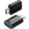 Baseus Mini OTG Adaptor Type-C to USB-A 3.1, Black, ZJJQ000001