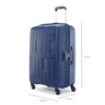 American Tourister Ellipso 4 Spinner Wheel Hard Trolley, 79 cm, Navy