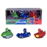 Dickie Pj Masks Vehicle Playset, 3 Pcs, Multicolor