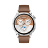 Huawei Watch GT 5 Smartwatch, Vili with Brown Composite Leather Strap + Freebuds 5i Blue Bundle