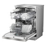 Hisense Freestanding Dishwasher, 60 cm, Grey, HS622E90X