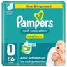 Pampers Rash Protection Taped Diapers, Size 1, 2-5kg, Mega Pack, 86 pcs