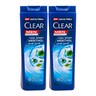 Clear Shampoo Cool Sport Menthol, 2 x 350 ml