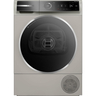 Bosch Series 8 Front Load Heat Pump Tumble Dryer, 9 kg, Silver Inox, WQB245BXGC