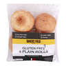 Bakers Field Gluten Free 4 Plain Rolls 180 g