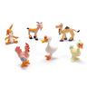 Skid Fusion Animals Figure4In 6Pcs K523