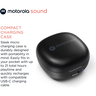 Motorola Moto Buds 105 True Wireless Earbud, Black