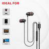 Honeywell Wired Earphones Suono P60 Black