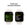 Pre-Order Apple Watch SE GPS, 44 mm Starlight Aluminium Case with Starlight Sport Band - M/L, MXEV3QA/A