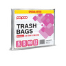 Papco Trash Bags Small Size 46 x 50cm Capacity 5 Gallons Value Pack 5 x 30 pcs