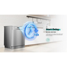 Hisense Freestanding Dishwasher, 60 cm, Grey, HS622E90X