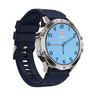 Swiss Military Smart Watch With Silicone Strap DOM 5 Blue