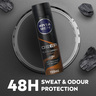 Nivea Men Antiperspirant Spray Deep Black Carbon 150 ml