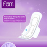 Fam Natural Cotton Feel Classic Feminine Pads with Wings 30 + 10 pcs