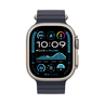 PRE-ORDER Apple Watch Ultra 2 GPS + Cellular, 49 mm Natural Titanium Case with Navy Ocean Band