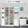 Krome Side By Side Refrigerator KR-SBS601SM 600 Litre