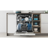 Indesit Integrated Dishwasher, White, DIE 2B19 UK