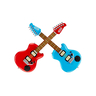 Little Tikes My Real Jam Twice the Fun Guitars - 2 Electric Guitars, 2 pcs, LIT-658907