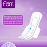 Fam Natural Cotton Feel Classic Feminine Pads with Wings 30 + 10 pcs