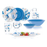 Luminarc Sodo Glass Temp Ambi Floral Mix 46 pc Dinner Set, 4739