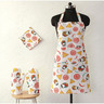 Homewell Apron + Oven Glove + Pot Holder Assorted