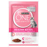 Purina One Healthy Kitten Catfood With Chicken In Gravy For 1-12 Months 12 x 70 g