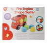 PlayGo Fire Engine Shape Sorter, Multicolor, 2109