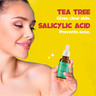Zayn & Myza Tea Tree & Salicylic Acid Face Serum, Reduces Acne Scars Blemishes with Niacinamide, 30 ml