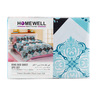 Homewell King Bedsheet Set 260 x 240cm 3pcs Set Microfibre Assorted