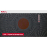 Tefal Aluminium Tempo Flame Flat Non Stick Tawa, 30 cm, C3041583