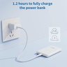 Romoss Wireless Power Bank, 5000mAh, White, WSS05