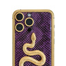 Caviar Luxury 24k Gold Customized Iphone 14 Pro 512 Gb Leather Exotic Snake Edition