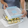 Anchor Hocking Rectangle Glass Baking Dish with TrueLock Locking Lid, 3L, 14016