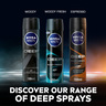 Nivea Men Antiperspirant Spray Deep Black Carbon 150 ml