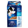 Purina Felix Doubly Delicious Fish Selection In Jelly ( Salmon & Sardine Trout & Mackerel Tuna & Mackerel ) 12 x 85 g