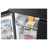 Samsung Bespoke T Style French Door Side by Side Refrigerator, 602L, Black, RF65DG90BEB1AE