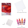 Camel Fluid Acrylic Colour, Canvas And Apron Kit – Sunset Shades