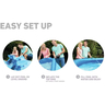 Intex Easy Pool Set with Pump, 8 ft, Blue, 28108